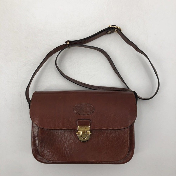 Oroton Bags Vintage Oroton Brown Australia Genuine Cowhide Leather